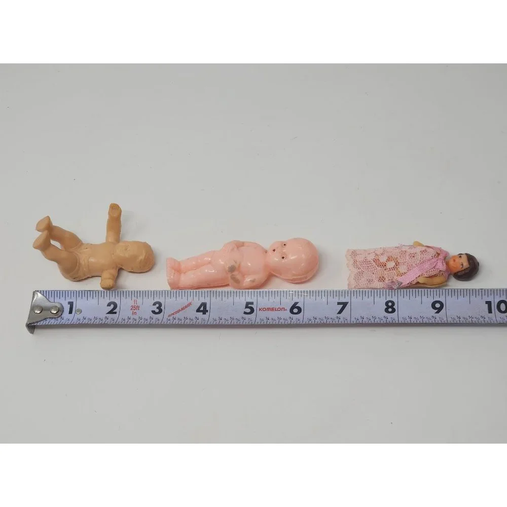 Vintage Dolls Ari Girl/Best USA/Renewal Nursery 2 Rubber 1 Hard Plastic Lot Of 3